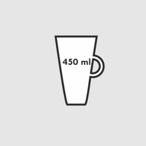Kubek latte duży 450 ml
